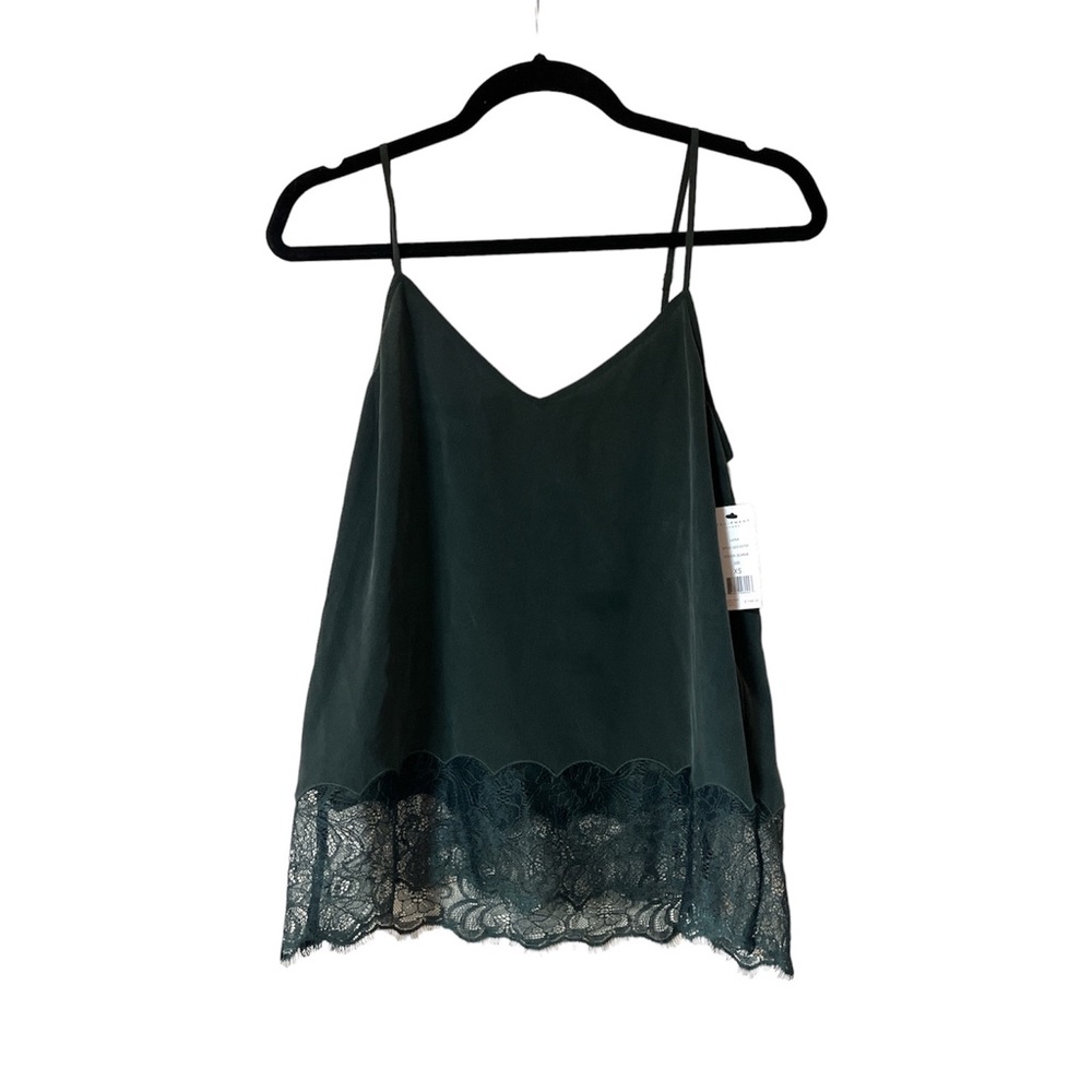 NWT Equipment 100% Silk Tank Size XS